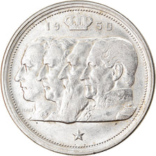 Coin, Belgium, 100 Francs, 100 Frank, 1950, AU(50-53), Silver, KM:138.1