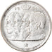 Monnaie, Belgique, 100 Francs, 100 Frank, 1951, TTB+, Argent, KM:139.1