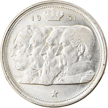 Munten, België, 100 Francs, 100 Frank, 1951, PR, Zilver, KM:139.1