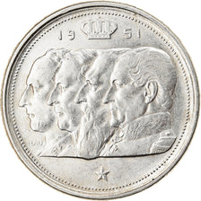 Moneta, Belgio, 100 Francs, 100 Frank, 1951, SPL-, Argento, KM:139.1