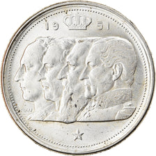 Münze, Belgien, 100 Francs, 100 Frank, 1951, VZ, Silber, KM:139.1