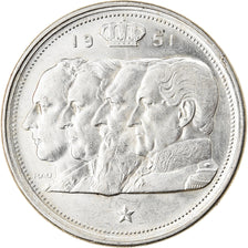 Monnaie, Belgique, 100 Francs, 100 Frank, 1951, SUP, Argent, KM:139.1
