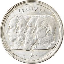 Monnaie, Belgique, 100 Francs, 100 Frank, 1951, SUP, Argent, KM:139.1