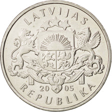 LATVIA, Lats, 2005, Vienna, KM #66, MS(63), Copper-Nickel, 21.75, 4.80