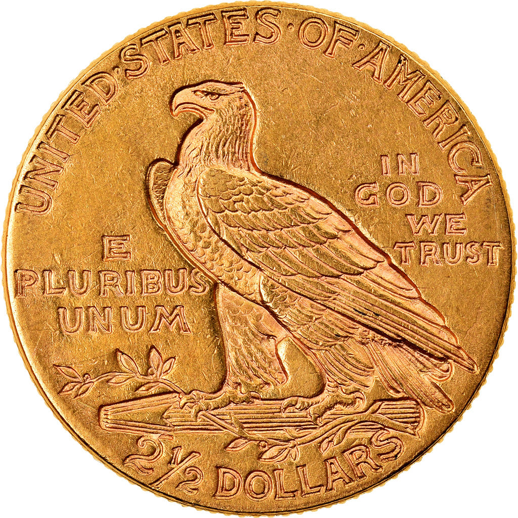 Moeda, Estados Unidos da América, $2.50, Quarter Eagle, 1913, Philadelphia