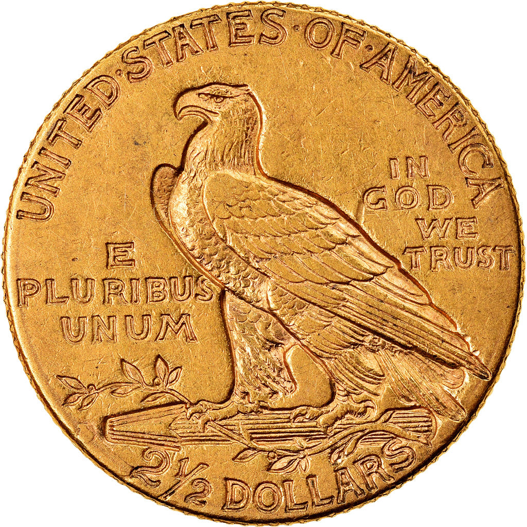 Moeda, Estados Unidos da América, $2.50, Quarter Eagle, 1914, Philadelphia