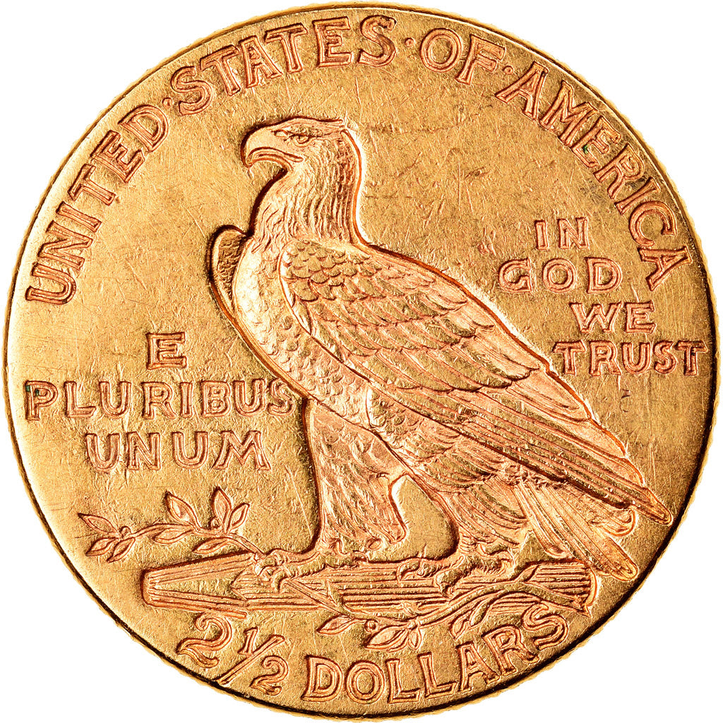 Munten, Verenigde Staten, $2.50, Quarter Eagle, 1915, Philadelphia, ZF+, Goud