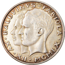 Coin, Belgium, 50 Francs, 50 Frank, 1960, AU(55-58), Silver, KM:152.1