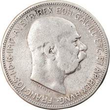 Münze, Österreich, Franz Joseph I, 2 Corona, 1912, S+, Silber, KM:2821