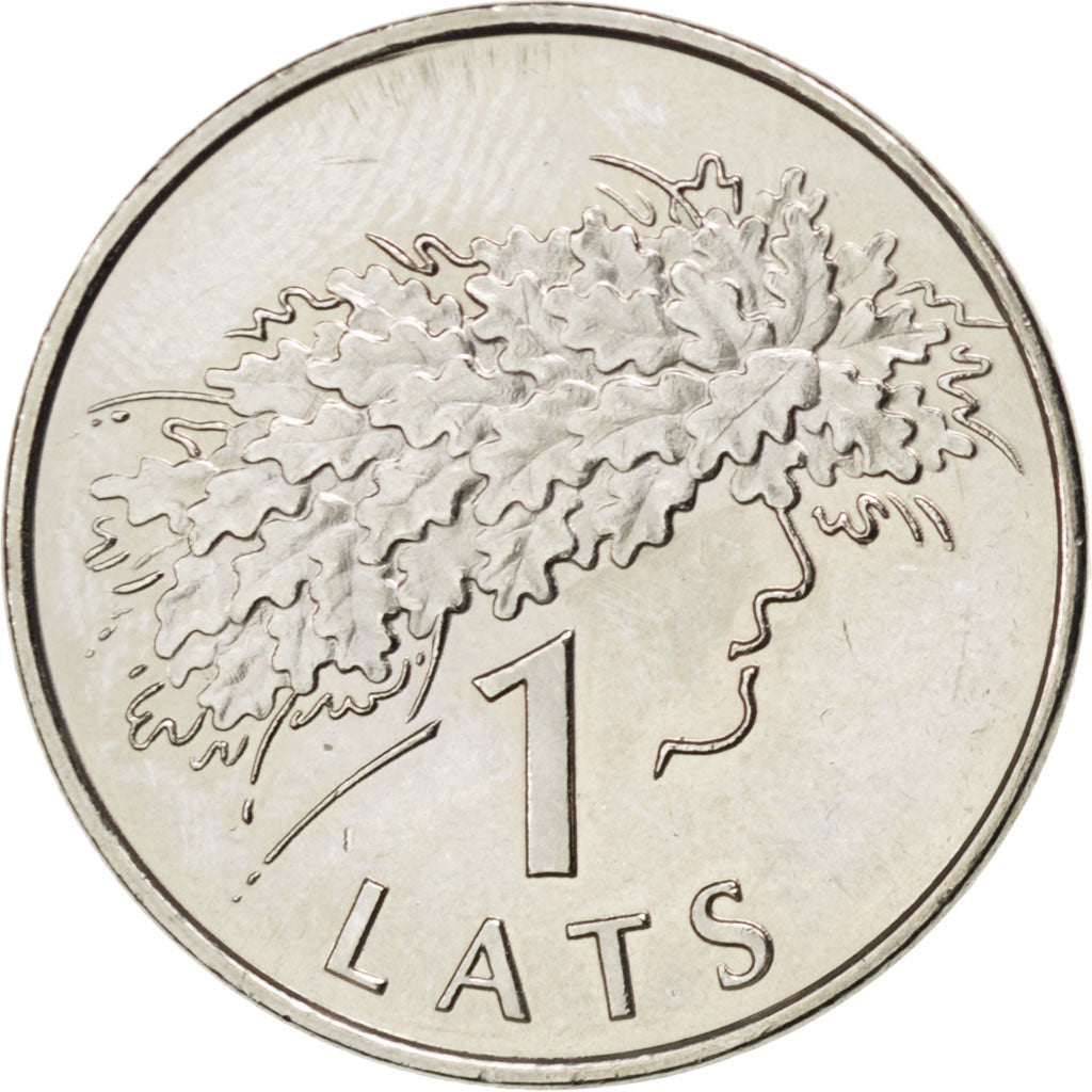 Coin, Latvia, Lats, 2006, MS(63), Copper-nickel, KM:73