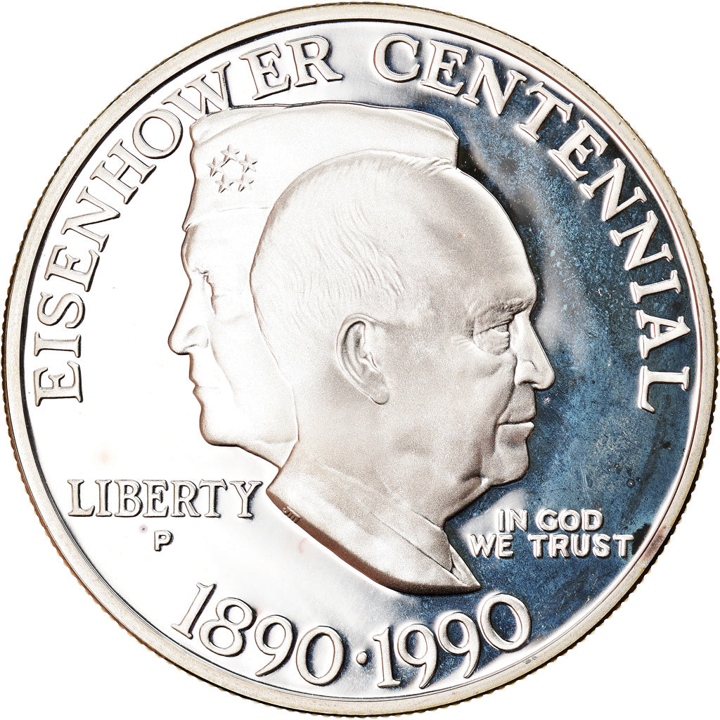 Coin, United States, Dollar, 1990, U.S. Mint, Philadelphia, Proof, MS(65-70)