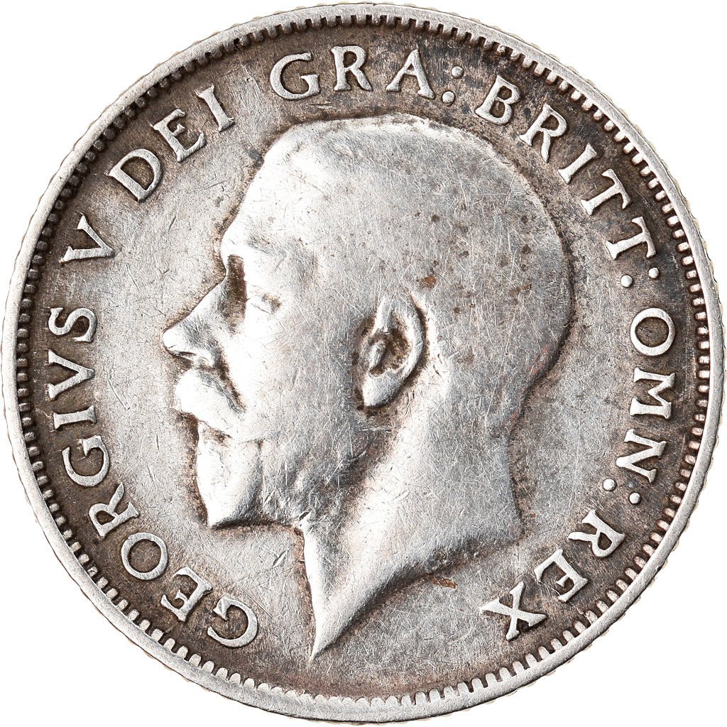 Coin, Great Britain, George V, 6 Pence, 1915, EF(40-45), Silver, KM:815