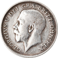 Coin, Great Britain, George V, 6 Pence, 1915, EF(40-45), Silver, KM:815