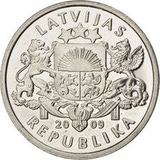 Coin, Latvia, Lats, 2009, MS(63), Copper-nickel, KM:106
