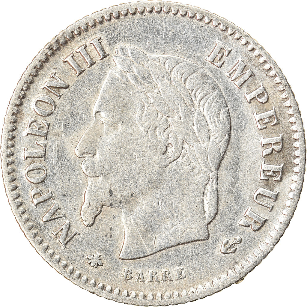 Monnaie, France, Napoleon III, 20 Centimes, 1867, Paris, TTB+