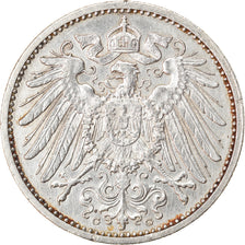 Münze, GERMANY - EMPIRE, Wilhelm II, Mark, 1911, Karlsruhe, SS+, Silber, KM:14