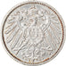 Münze, GERMANY - EMPIRE, Wilhelm II, Mark, 1911, Karlsruhe, SS+, Silber, KM:14