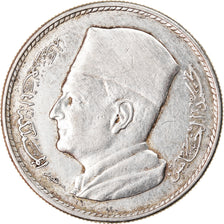 Coin, Morocco, Mohammed V, Dirham, 1960, Paris, EF(40-45), Silver, KM:55