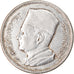 Coin, Morocco, Mohammed V, Dirham, 1960, Paris, EF(40-45), Silver, KM:55