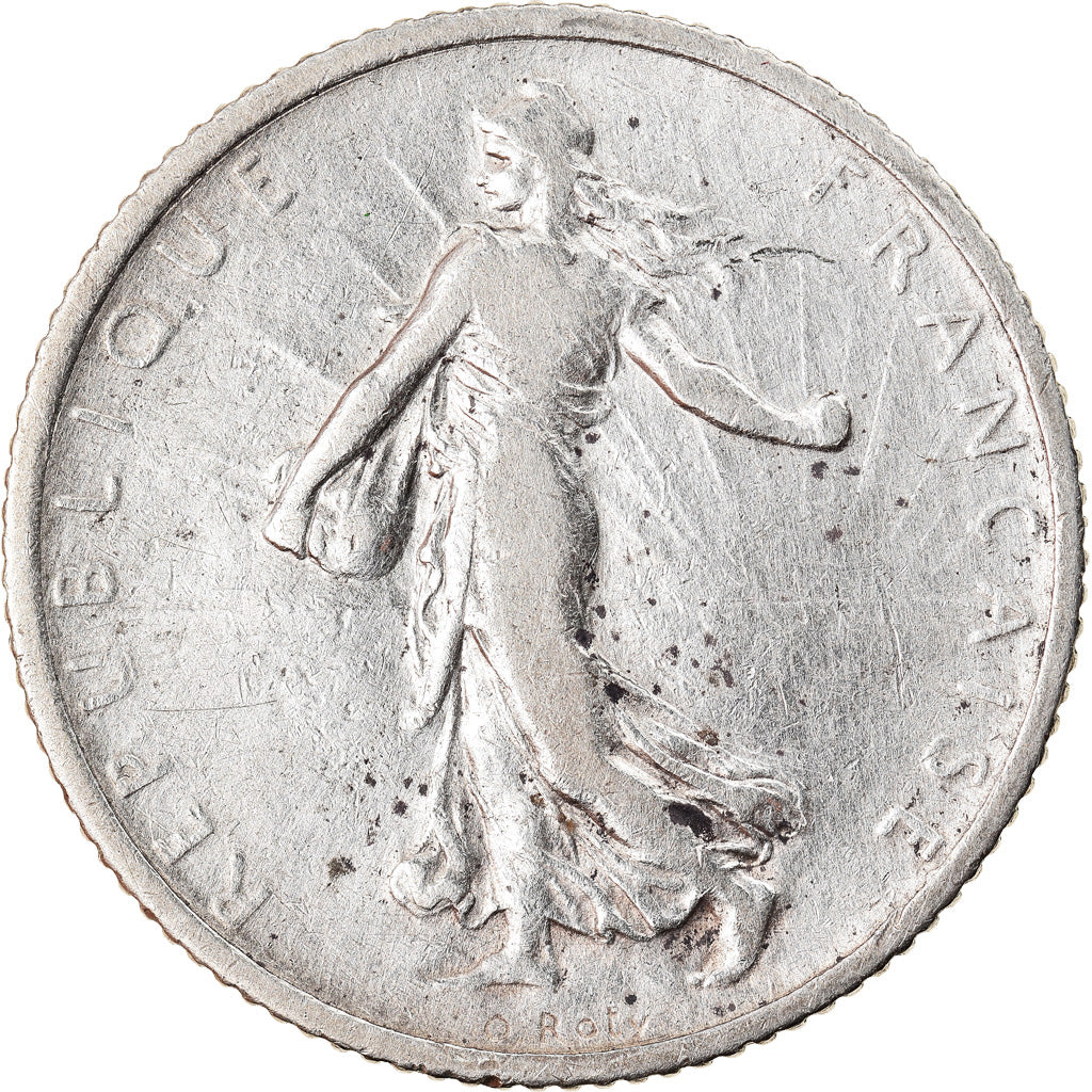 Coin, France, Semeuse, Franc, 1904, Paris, VF(30-35), Silver, KM:844.1