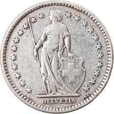Coin, Switzerland, 2 Francs, 1911, Bern, VF(30-35), Silver, KM:21