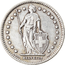 Moeda, Suíça, Franc, 1943, Bern, EF(40-45), Prata, KM:24