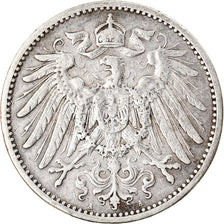 Coin, GERMANY - EMPIRE, Wilhelm II, Mark, 1901, Berlin, EF(40-45), Silver, KM:14