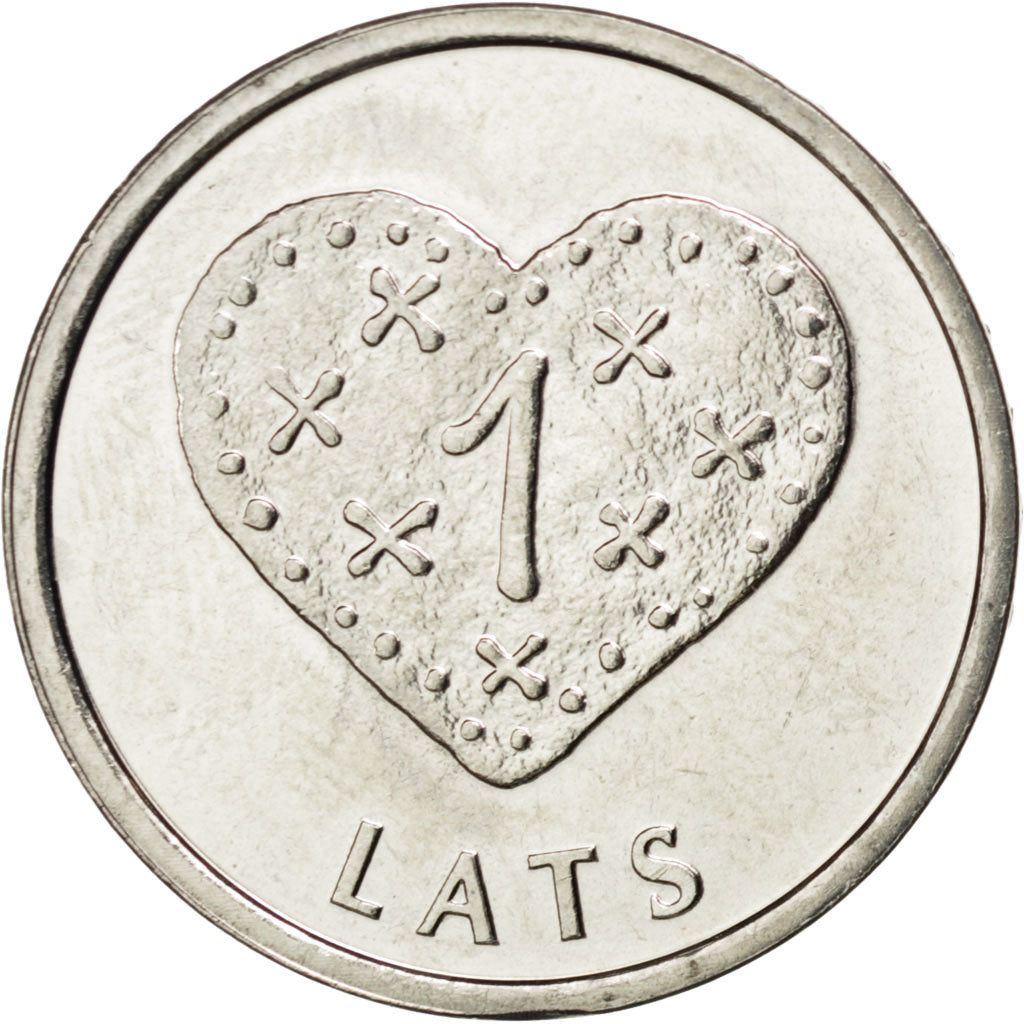 Coin, Latvia, Lats, 2011, MS(63), Copper-nickel, KM:127