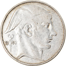 Moeda, Bélgica, Régence Prince Charles, 20 Francs, 20 Frank, 1949, EF(40-45)