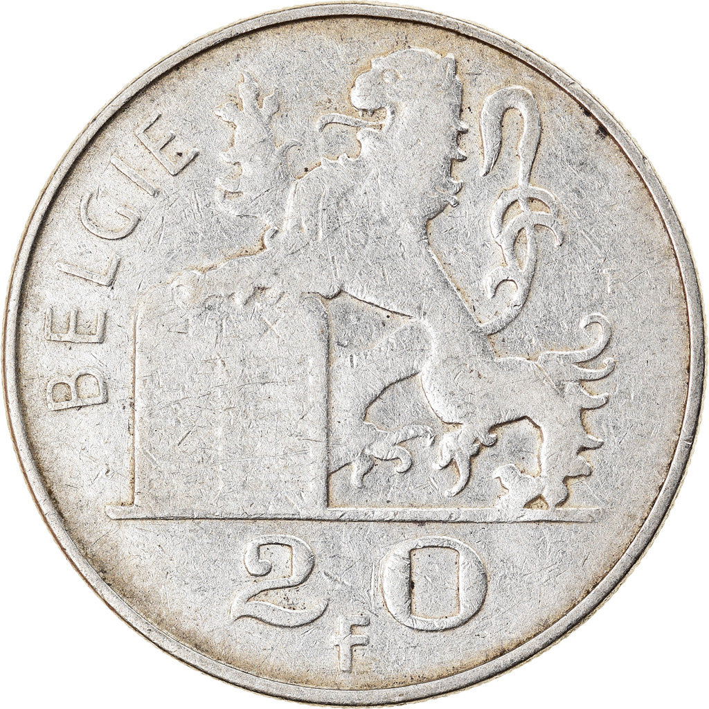 Monnaie, Belgique, Régence Prince Charles, 20 Francs, 20 Frank, 1949, TTB