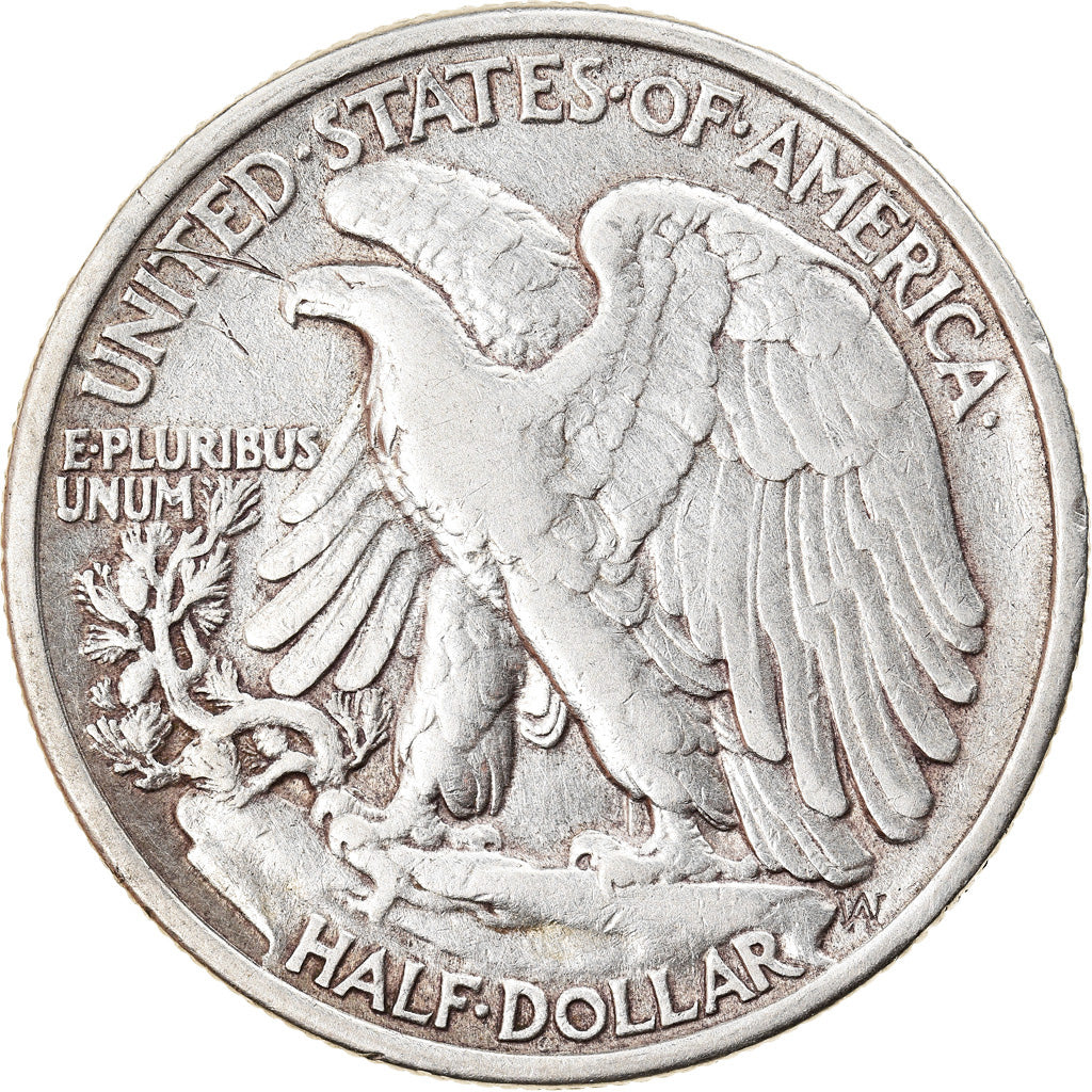 Coin, United States, Half Dollar, 1943, Philadelphia, EF(40-45), Silver, KM:142