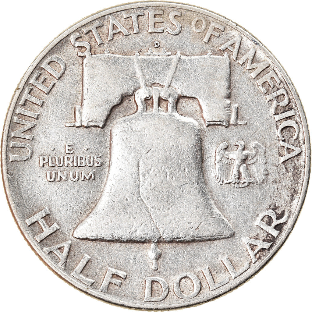 Coin, United States, Franklin Half Dollar, 1950, Denver, EF(40-45)