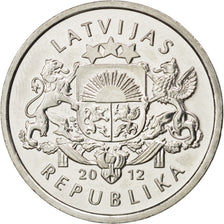 Münze, Latvia, Lats, 2012, UNZ, Copper-nickel, KM:135