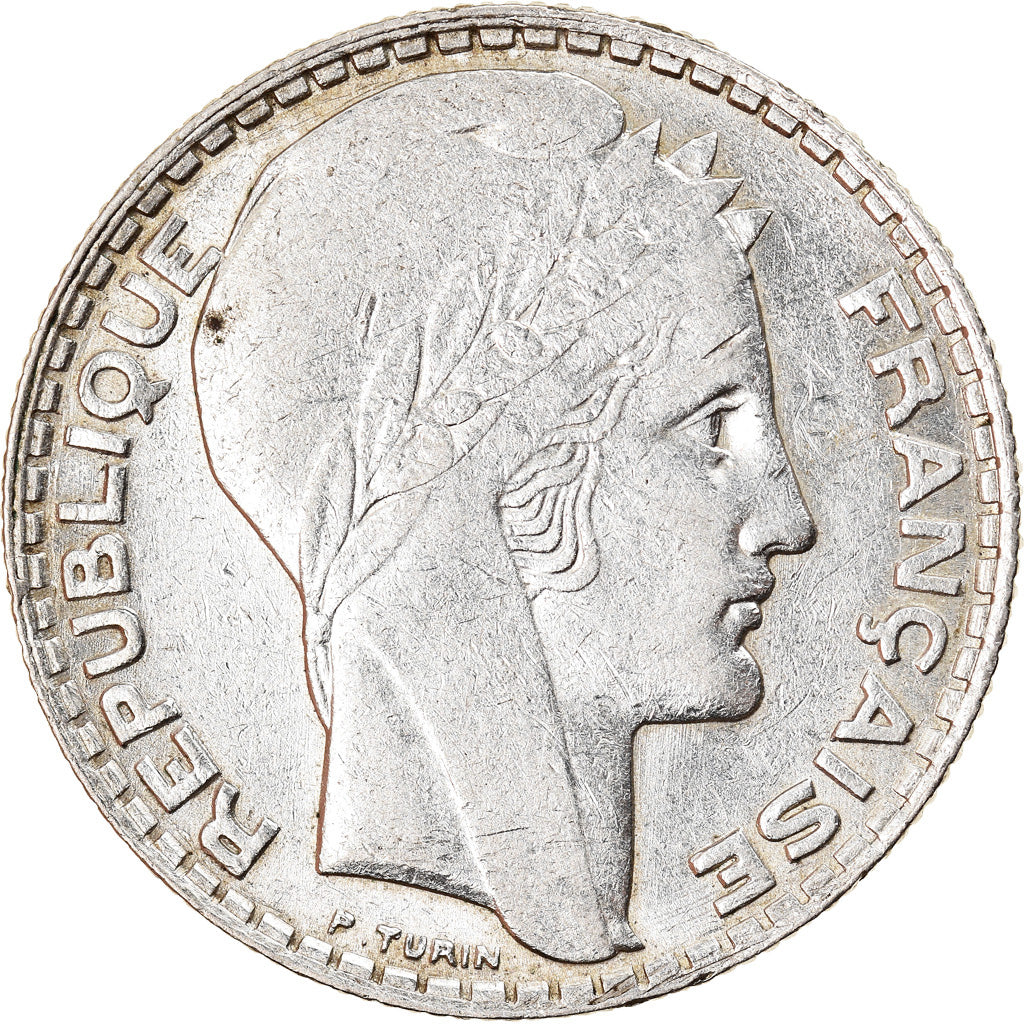 Monnaie, France, Turin, 10 Francs, 1933, Paris, TTB+, Argent, Gadoury:801