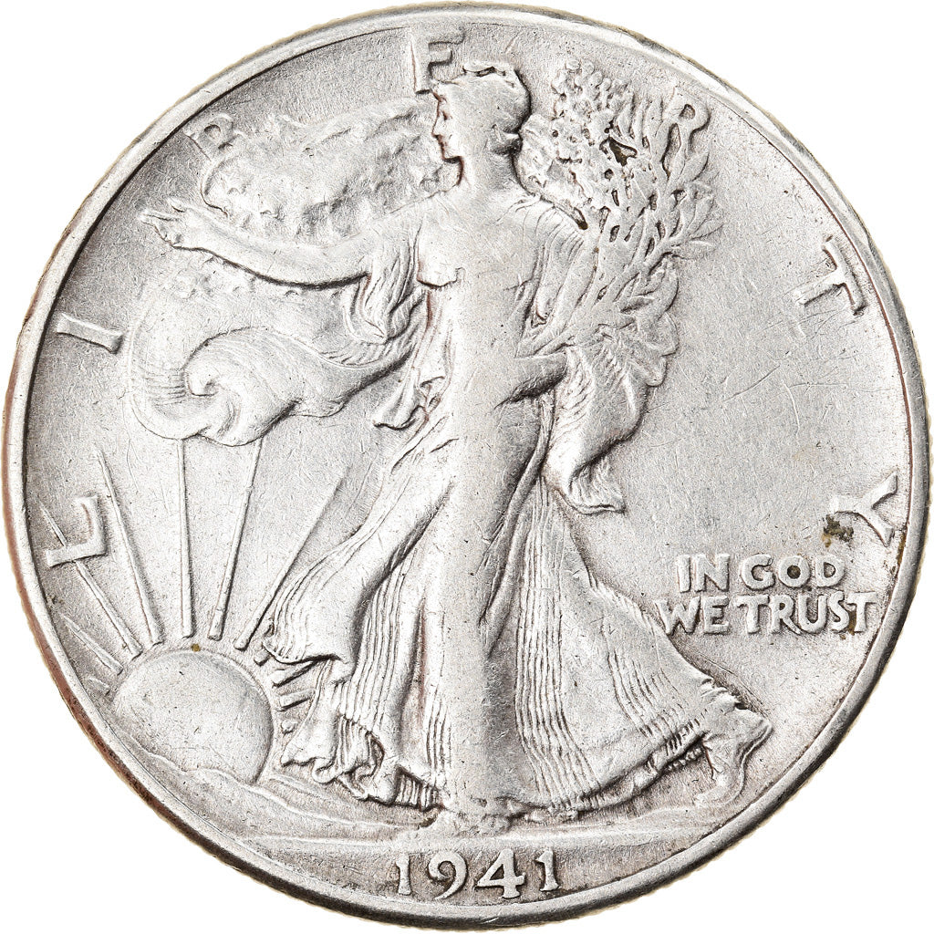 Monnaie, États-Unis, Half Dollar, 1941, Philadelphie, TTB, Argent, KM:142