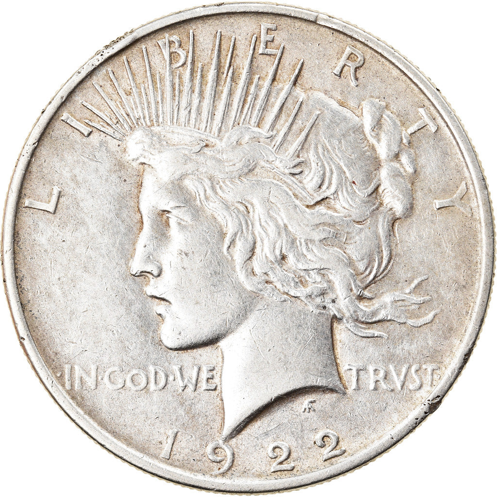 Coin, United States, Dollar, 1922, Philadelphia, AU(50-53), Silver, KM:150