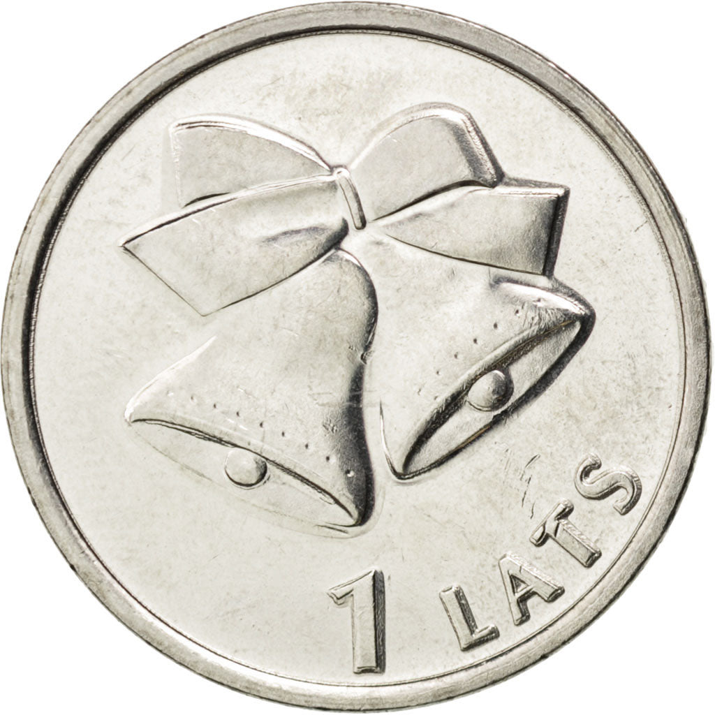 LATVIA, Lats, 2012, Berlin, KM #136, MS(63), Copper-Nickel, 21.75, 4.82