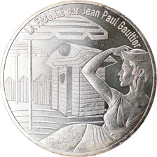 France, 10 Euro, Jean Paul Gaultier, 2017, 8, MS(65-70), Silver