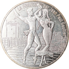 Francja, 10 Euro, Jean Paul Gaultier, 2017, 10, MS(65-70), Srebro