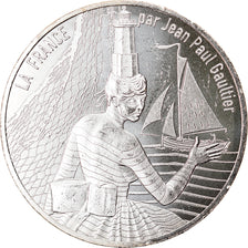 France, 10 Euro, Jean Paul Gaultier, 2017, 19, MS(65-70), Silver