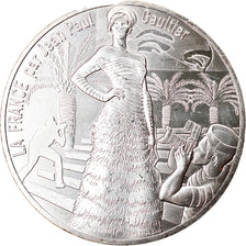 France, 10 Euro, Jean Paul Gaultier, 2017, 22, MS(65-70), Silver