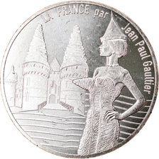 France, 10 Euro, Jean Paul Gaultier, 2017, 23, MS(65-70), Silver