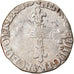 Monnaie, France, Henri III, 1/4 Ecu, 1583, Rennes, TB+, Argent, Duplessy:1133