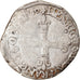 Munten, Frankrijk, Henri III, 1/4 Ecu, 1580, Nantes, FR+, Zilver, Duplessy:1133