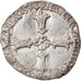 Monnaie, France, Henri IV, 1/4 Ecu, 1599, Nantes, TB+, Argent, Duplessy:1224