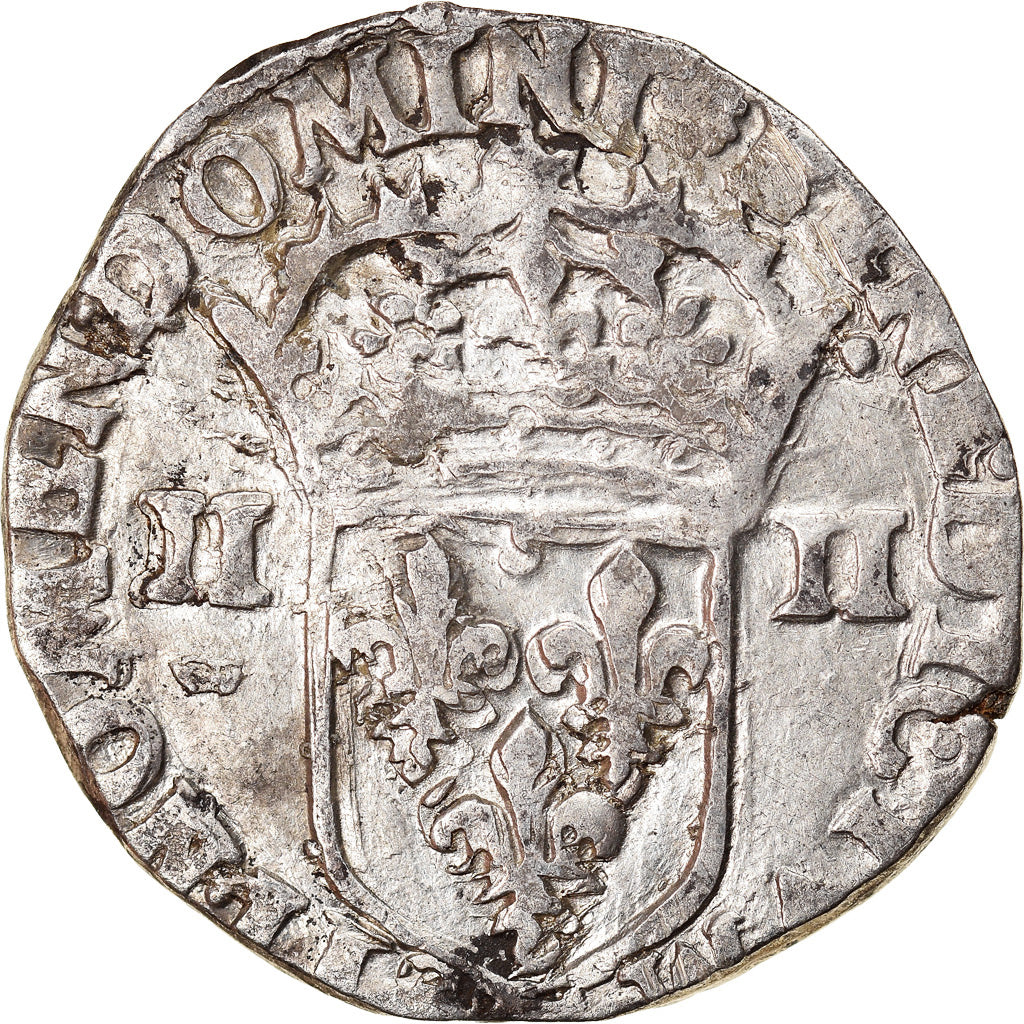 Monnaie, France, Henri IV, 1/4 Ecu, 1599, Nantes, TB+, Argent, Duplessy:1224