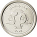 Münze, Lebanon, 25 Livres, 2002, UNZ, Nickel plated steel, KM:40