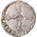 Moneta, Francja, Henri IV, 1/4 Ecu, 1603, VF(20-25), Srebro, Duplessy:1224