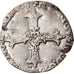 Coin, France, Henri IV, 1/4 Ecu, 1605, Nantes, VF(20-25), Silver, Duplessy:1224