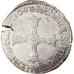 Coin, France, Henri IV, 1/4 Ecu, 1604, Saint Lô, VF(30-35), Silver,Duplessy 1230